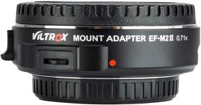 img 3 attached to 📷 VILTROX EF-M2II Speed Booster Micro 4/3 Focal Reducer Adapter EF Mount to M4/3 Camera GH4 GH5 GF6 GF1 GX1 GX7 E-M5 E-M10 E-M10II E-PL5