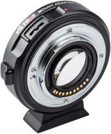 📷 viltrox ef-m2ii speed booster micro 4/3 focal reducer adapter ef mount to m4/3 camera gh4 gh5 gf6 gf1 gx1 gx7 e-m5 e-m10 e-m10ii e-pl5 logo