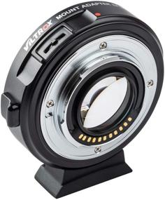 img 4 attached to 📷 VILTROX EF-M2II Speed Booster Micro 4/3 Focal Reducer Adapter EF Mount to M4/3 Camera GH4 GH5 GF6 GF1 GX1 GX7 E-M5 E-M10 E-M10II E-PL5