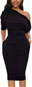 img 4 attached to Nature Comfy Elegant Shoulder Pockets Women's Clothing