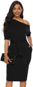 img 3 attached to Nature Comfy Elegant Shoulder Pockets Women's Clothing