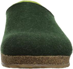 img 3 attached to Shop the Ultimate Comfort: HAFLINGER Grizzly Kris Clog Charcoal