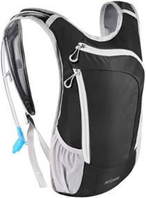 img 4 attached to 🎒 KUYOU Hydration Pack - 2L Hydration Backpack with Lightweight Insulation Water Pack for Running, Hiking, Riding, Camping, Cycling, Climbing - Suitable for Men & Women