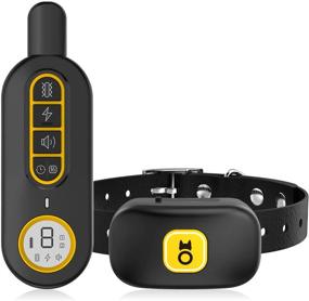 img 4 attached to 🐶 Pedono IPX7 Waterproof Dog Shock Collar - Electronic Rechargeable Training Collar with Beep, Vibration, and Shock, 1200ft Remote Range, Adjustable Belt - Ideal for Dogs (with Remote)