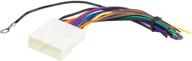 🔌 scosche nn04b nissan power/speaker connector wire harness - compatible with 2007-up models, color coded wires - ideal for aftermarket stereo installation logo