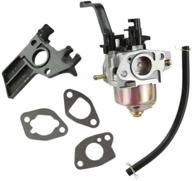 huri carburetor kit with intake manifold and 🔧 gaskets for champion power equipment 3500 4000 watts gas generator logo