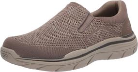 img 4 attached to Mужские туфли Skechers Arago Canvas Loafer в стиле слипон в категории туфли и слипоны