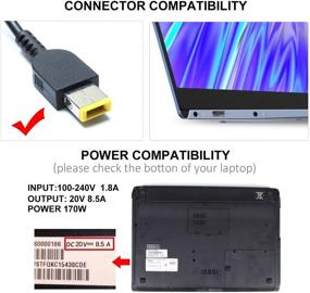 img 2 attached to Charger Replace Thinkpad 4X20E50574 ADL170NLC2A Laptop Accessories