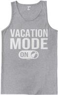vacation mode mens black x large men's clothing and shirts logo