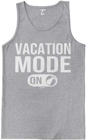 img 3 attached to Vacation Mode Mens Black X Large Men's Clothing and Shirts