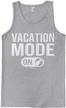 vacation mode mens black x large men's clothing and shirts logo