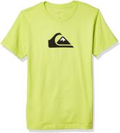 👕 quiksilver boys tee with big comp logo logo