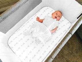 img 2 attached to Bassinet Bed Sheets Premium Standard