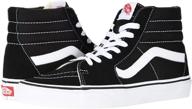 👟 vans sk8 hi true white women sneakers: stylish & authentic footwear logo