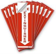 fire extinguisher sign adhesive required logo