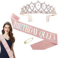 birthday crown rhinestone tiaras crowns logo