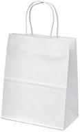 flexicore packaging white shopping mechandise logo