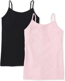 img 2 attached to Girls' Clothing: Spaghetti Strap Camisole by Childrens Place - Tops, Tees & Blouses