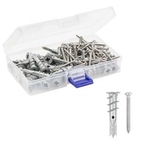 img 4 attached to 🔩 Stainless Steel Waykino Drilling Assortment - Pack of 100