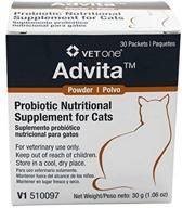 🐱 оптимизированное питание для домашних животных: ветеринарный препарат ветван адвита пудра пробиотическая добавка для кошек логотип