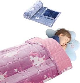 img 1 attached to Weighted Blanket Childrens Children Unicorn