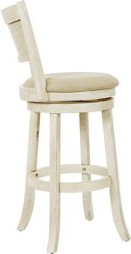 img 3 attached to Antique White OSP Home Furnishings Stool: Elegant and Functional Seating Solution