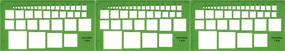 img 1 attached to Technical Squares Drawing Template (T-828) Scrapbooking & Stamping