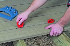 img 2 attached to Kreg DECKSPACER-RED Deck Jig Spacer Rings 1/4-Inch, Red, 12 Pack: Perfect for Precise Deck Installation