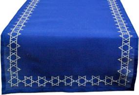 img 4 attached to 🏞️ DII David Table Runner with Embroidery