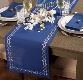 img 2 attached to 🏞️ DII David Table Runner with Embroidery