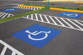 img 2 attached to 🅿️ Hillman 843409: Premium 28"x36" Handicapped Parking Stencil - Enhanced Accessibility (1-Pack)