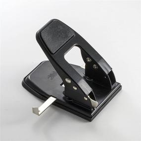 img 3 attached to 📎 Officemate Heavy Duty 2-Hole Punch - Padded Handle - Black - 50-Sheet Capacity - Model: OIC90082