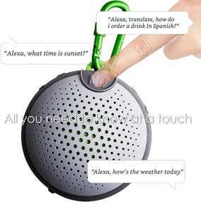 img 2 attached to 🔊 BOOMPODS AQUABLASTER - Водонепроницаемая Bluetooth-колонка с поддержкой Alexa - Превосходное качество звука - Идеальна для душа, бассейна или пляжа