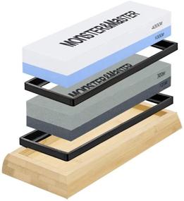 img 4 attached to Monster Master Sharpening Stone: Best Abrasive & Finishing Products for Knife Sharpening
