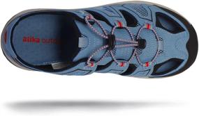 img 2 attached to Experience Comfort and Durability with ATIKA Sports Sandals Outdoor 3Layer