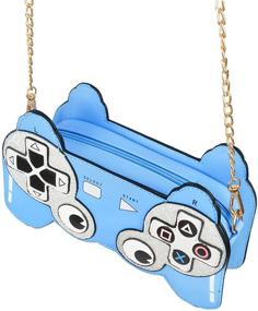 img 3 attached to Gamepad Shaped Crossbody Fashionable Shoulder Women's Handbags & Wallets for Crossbody Bags