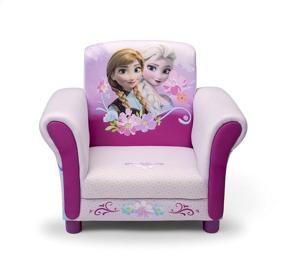 img 2 attached to 🪑 Dreamy Delight: Delta Children's Disney Frozen Upholstered Chair