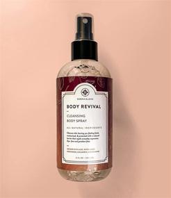 img 2 attached to Dermaglove Body Revival: All-Natural Full Body Cleanse Spray for On-the-Go Hydration and Refreshment - Reproduces, Balances, and Enhances Skin Vitality
