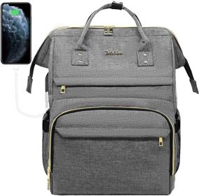 img 4 attached to Intrbleu Laptop Backpack for Women - Ideal Teacher and Nurse Bags for Laptops