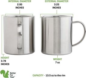 img 3 attached to ☕ Hers' Stainless Steel Double Coffee Maker