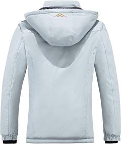 img 3 attached to 🧥 Stay Warm and Dry with INVACHI Women's Waterproof Snow Ski Jacket – Mountain Windproof Winter Coat with Detachable Hood