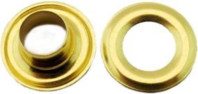 img 1 attached to C S Osborne Brass Grommets Washers