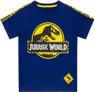 jurassic world boys t shirt dinosaur logo