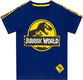 img 3 attached to Jurassic World Boys T Shirt Dinosaur