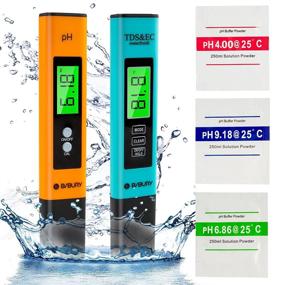 img 4 attached to 🎯 High Accuracy PH and TDS PPM Meter Pen Combo for Household, Pool, Aquarium, and Laboratory – Digital Tester with ± 2% Readout Accuracy and Temperature Meter