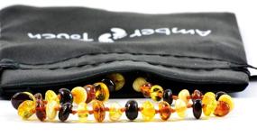 img 2 attached to Certified Natural Baltic Amber Unisex Necklace - 13 inch Length