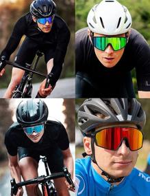 img 3 attached to 🚴 Polarized Cycling Glasses for Optimal Vision: Unisex Sports Sunglasses for MTB Mountain Biking and Bicycle Riding