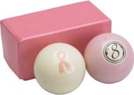 🎱 high-quality cue ball and pink 8-ball set – perfect for billiards enthusiasts логотип