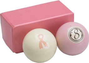 img 1 attached to 🎱 High-Quality Cue Ball and Pink 8-Ball Set – Perfect for Billiards Enthusiasts