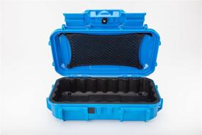 img 1 attached to 🐎 Seahorse 56 Micro Case in Blue: Durable and Protective Storage Solution (SE56, BL)